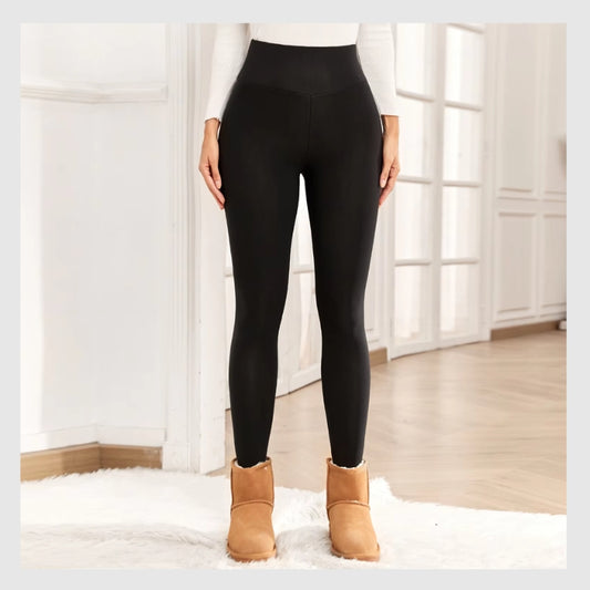 Leggings d'Hiver Premium en Polaire pour Femmes