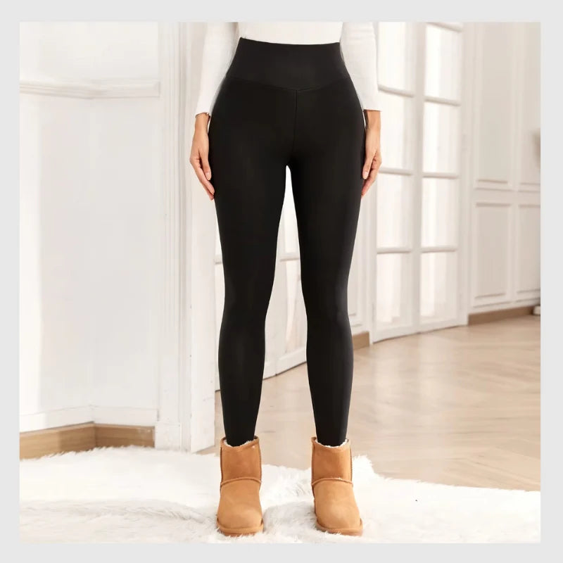 Leggings d'Hiver Premium en Polaire pour Femmes