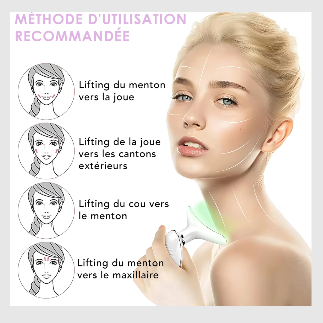 Lumi Beauty™- Appareil de lifting du visage et du cou