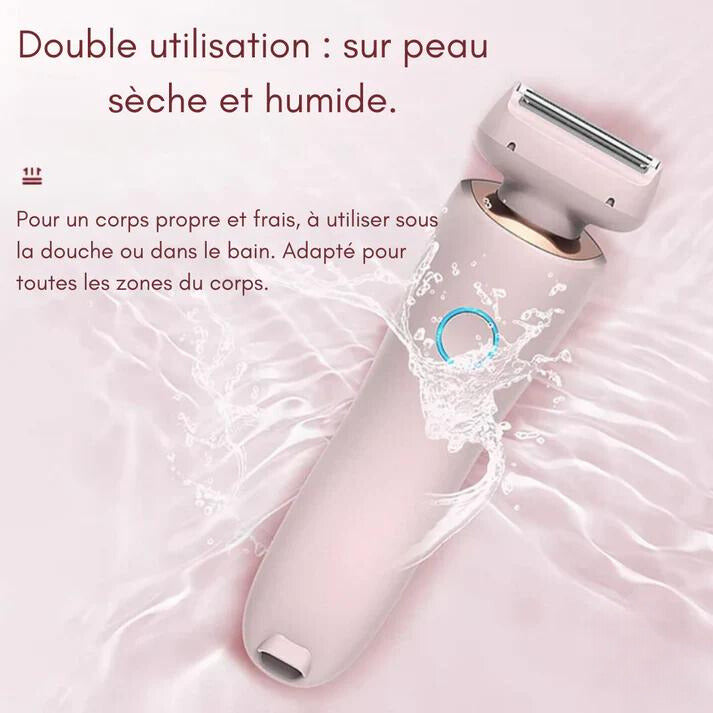 SkinGlow™ Pro - Nano-rasoir : Pour un rasage doux et soyeux en quelques secondes