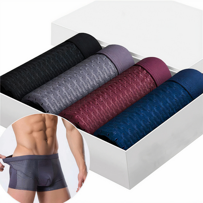 Boxers en fibre de bambou pour hommes