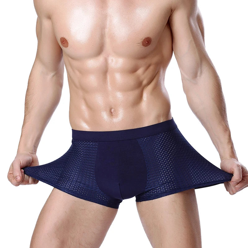 Boxers en fibre de bambou pour hommes