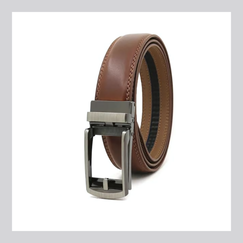 Ceinture LuxeStyle™ en Cuir Sans Trous