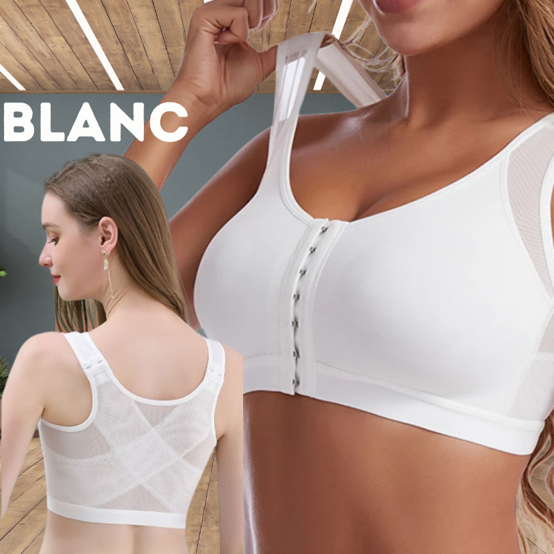 Soutien-gorge Push Up à fermeture avant pour femmes