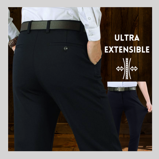 Pantalon hautement extensible pour Hommes (Tissu fin ou épais)